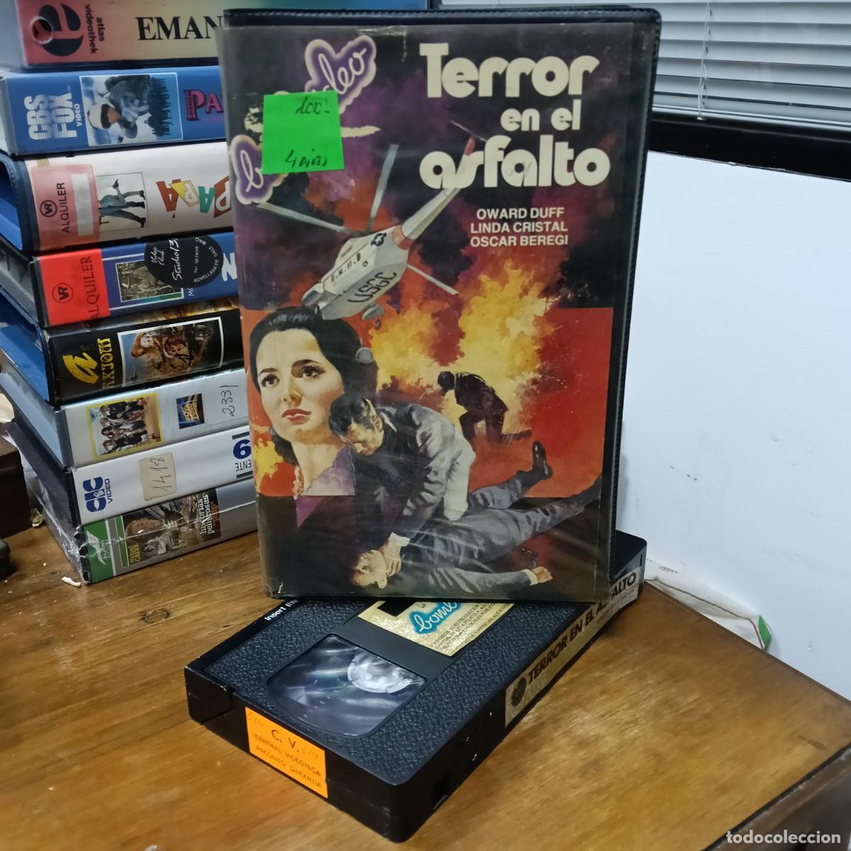 Cinema: TERROR EN EL ASFALTO - EDDIE DAVIS - OWARD DUFF, LINDA CRISTAL - EV