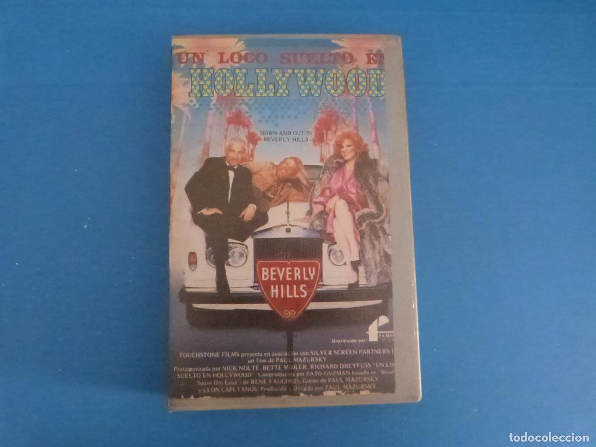 Cine: PELICULA VHS UN LOCO SUELTO EN HOLLYWOOD A&Ntilde;O 1987