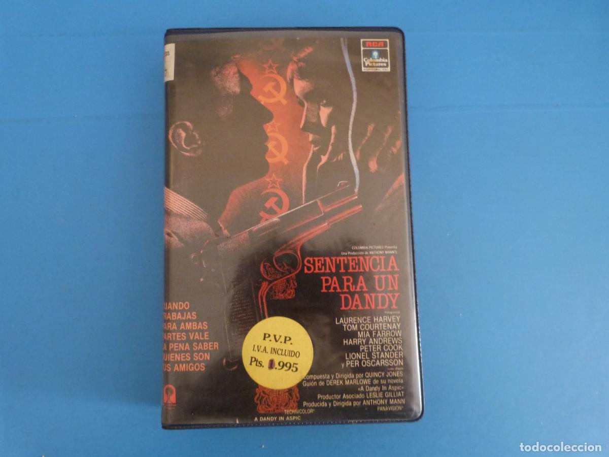 Cine: PELICULA VHS SENTENCIA PARA UN DANDY A&Ntilde;O 1986