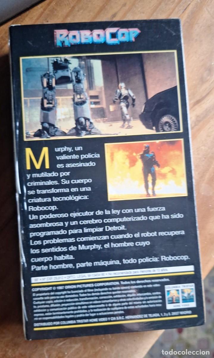 Cine: Robocop VHS Precintada - Foto 3
