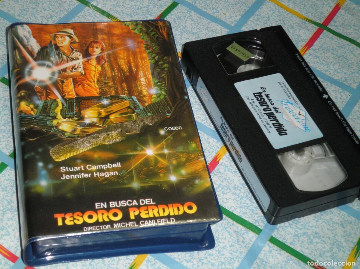 Cinema: En busca del tesoro perdido. Pelicula en video VHS