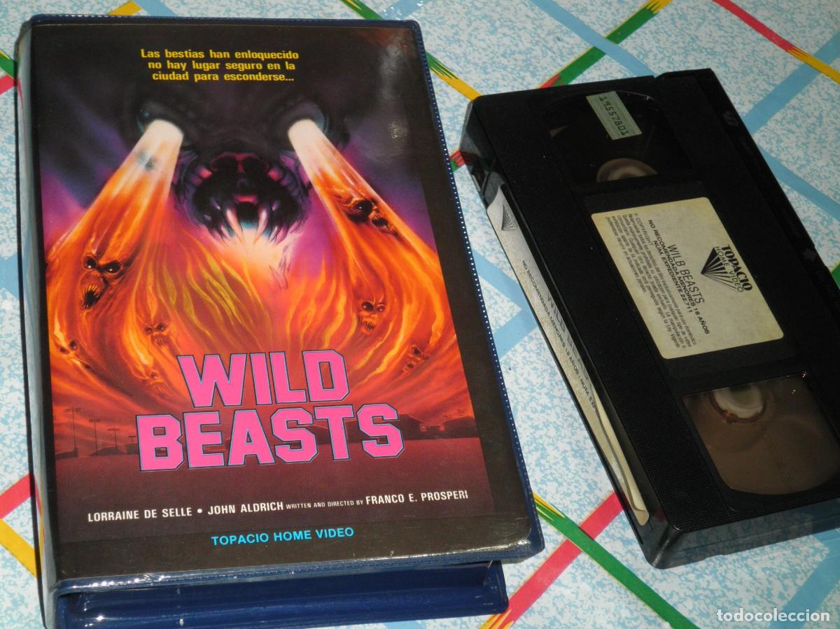 Cinema: Wild beasts. Pelicula en video VHS