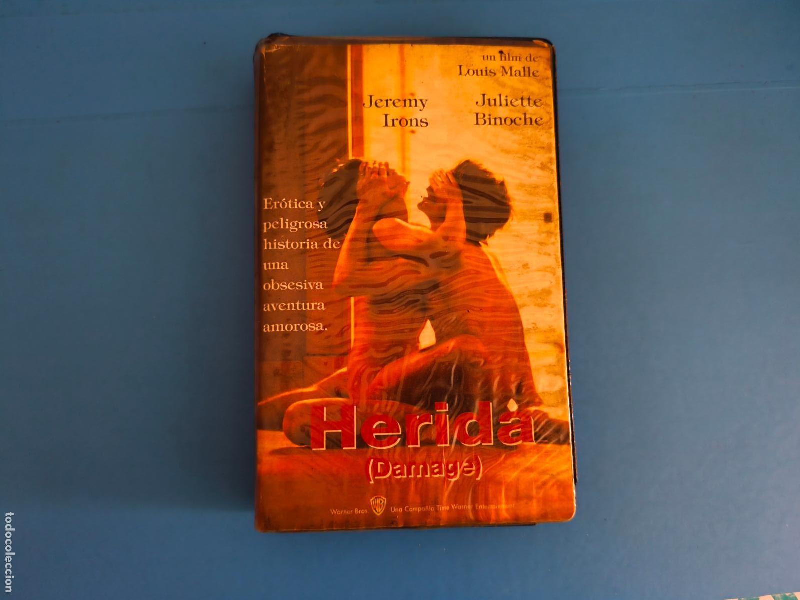 Kino: PELICULA VHS HERIDA DAMAGE A&Ntilde;O 1993