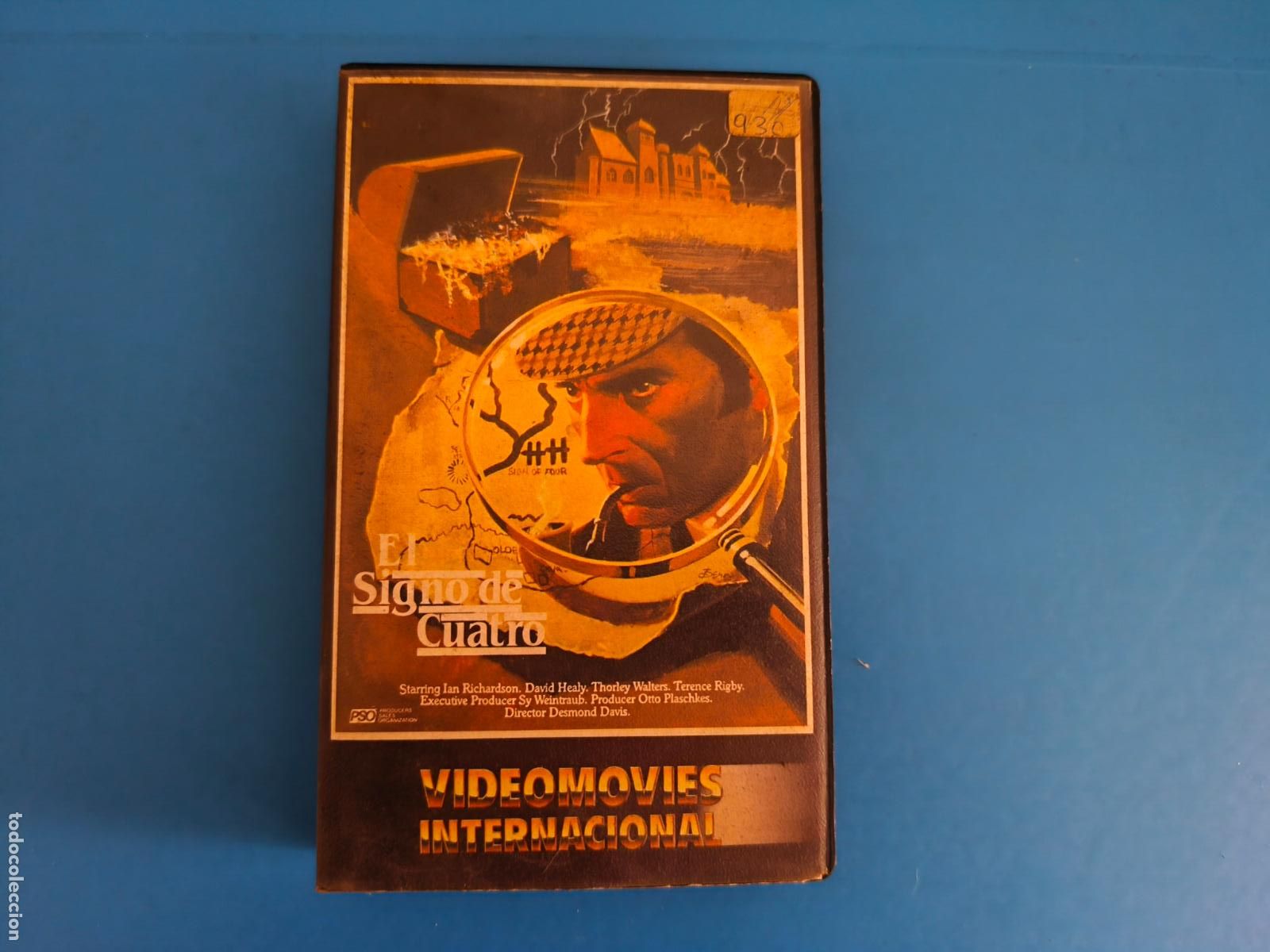 Kino: PELICULA VHS EL SIGNO DE CUATRO A&Ntilde;O 1983