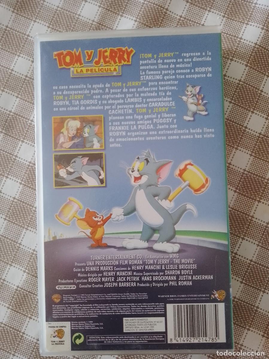 Cine: Tom y Jerry la pel&iacute;cula vhs - Foto 3