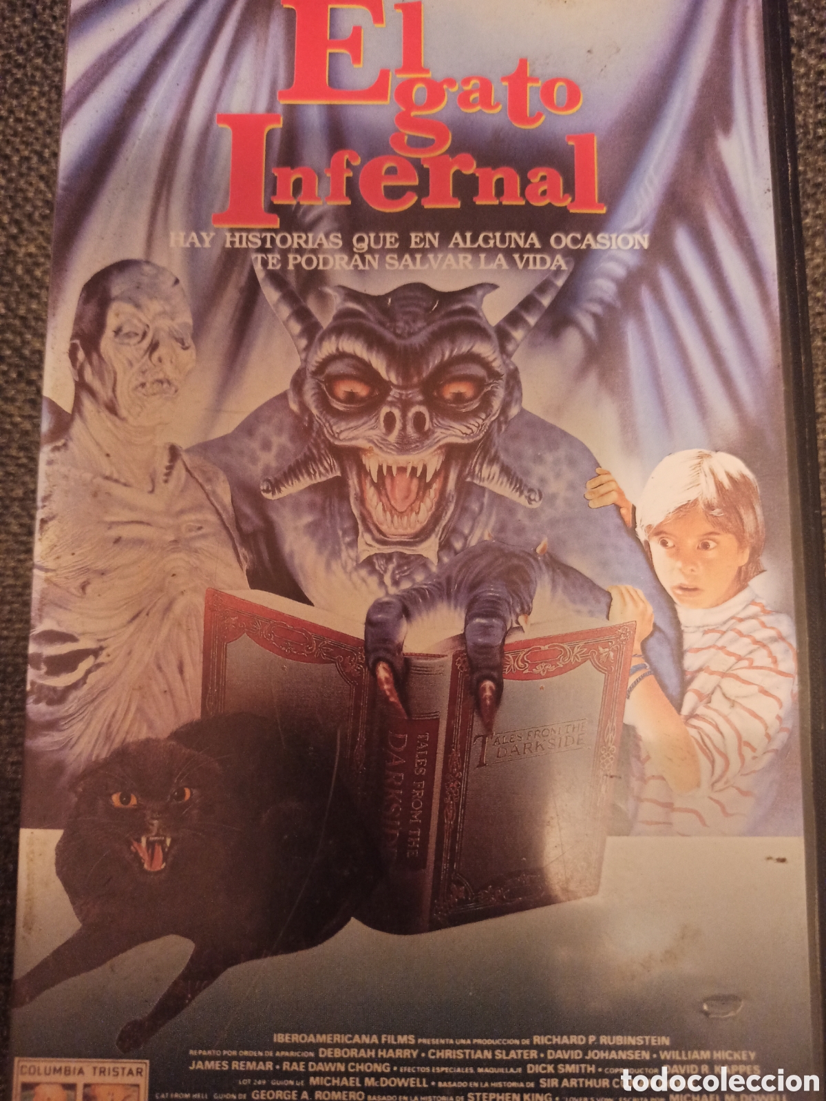 Cine: El gato infernal vhs - Foto 1