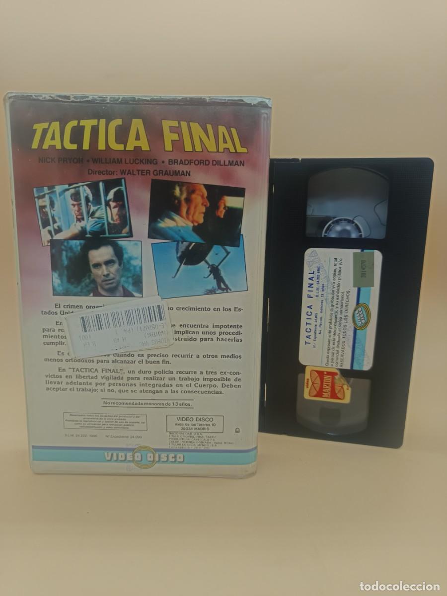 Cine: TACTICA FINAL- VHS PELICULA - Foto 2