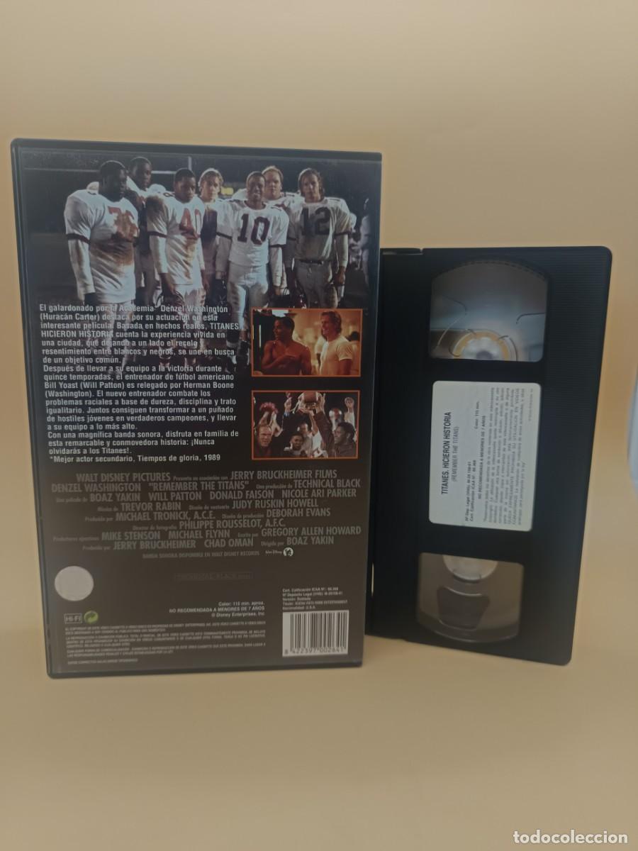 Cine: TITANES -VHS PELICULA - Foto 2