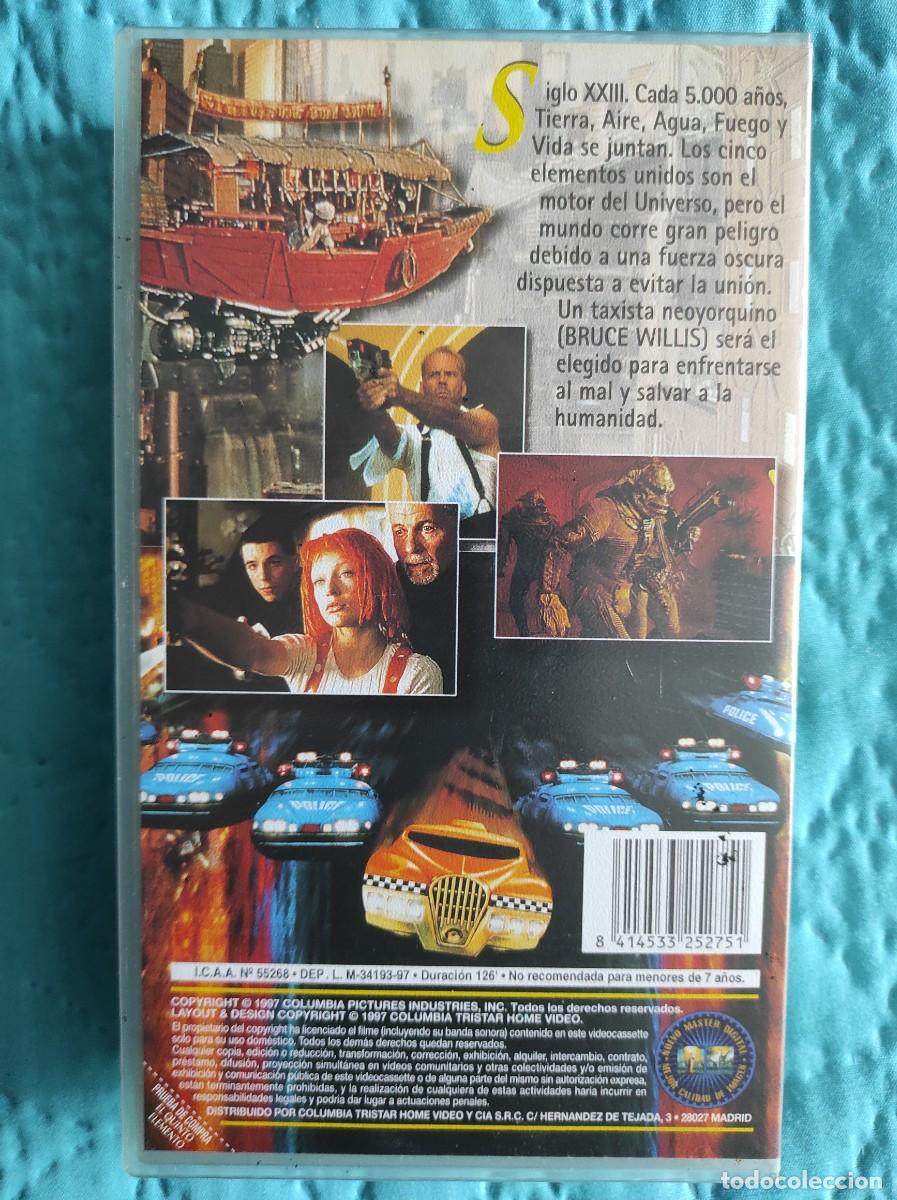 Cine: VHS El Quinto Elemento (1997) - Foto 2