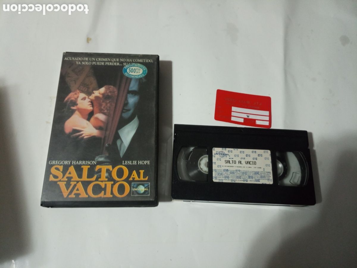 Cine: VHS SALTO AL VACIO Gregory Harrison - Foto 1
