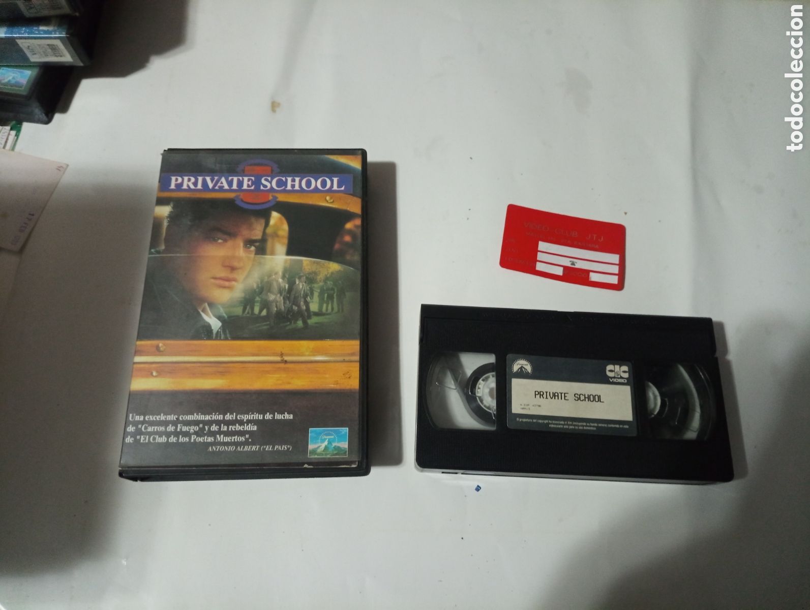 Cine: VHS PRIVATE SCHOOL dif&iacute;cil - Foto 1