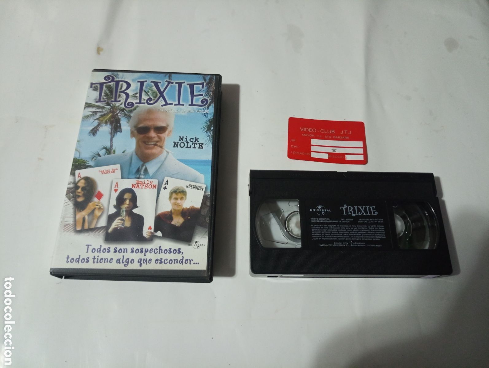 Cine: VHS TRIXIE NICK NOLTE - Foto 1
