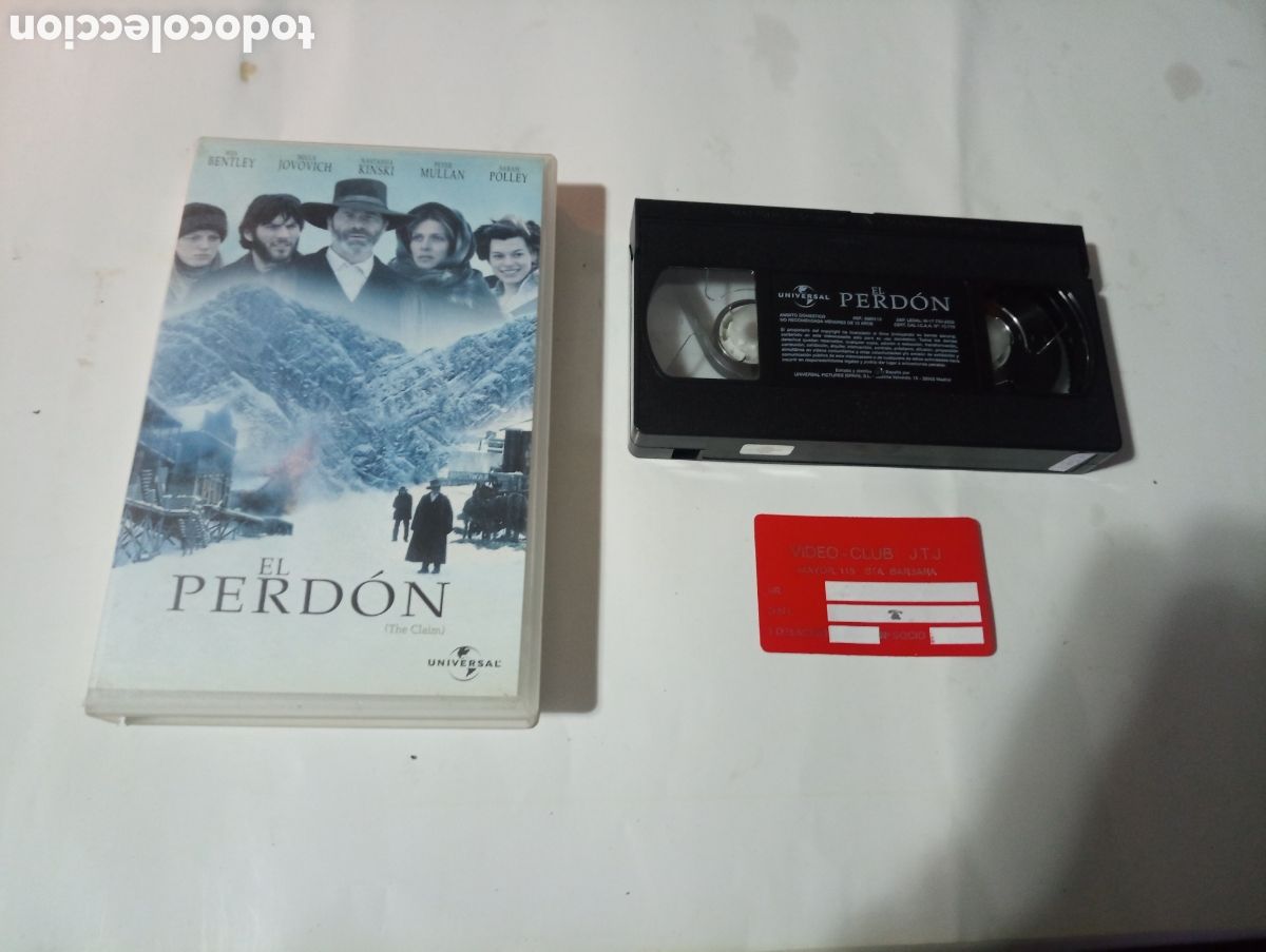 Cine: VHS EL PERDON WES BENTLEY - Foto 1