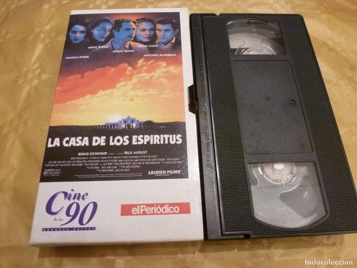 Cine: VHS - LA CASA DE LOS ESPIRITUS - Foto 1