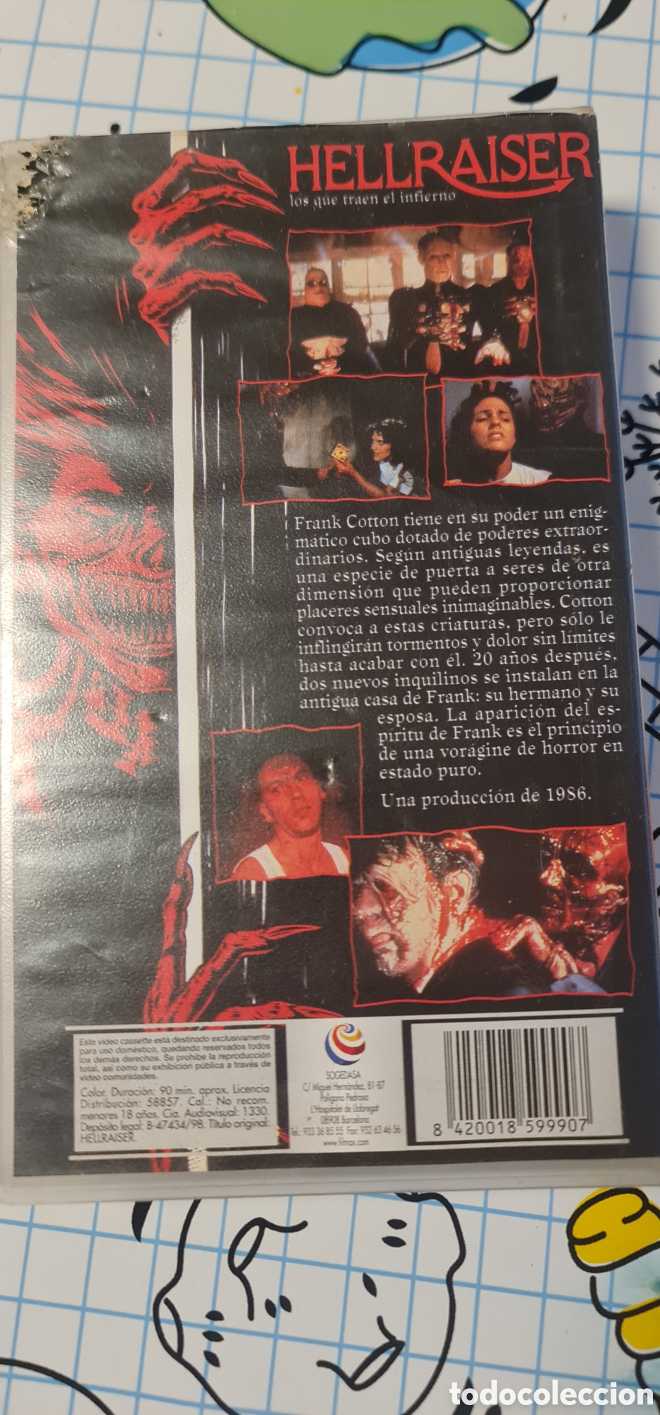 Cine: Cine VHS , Hellraiser terror - Foto 2