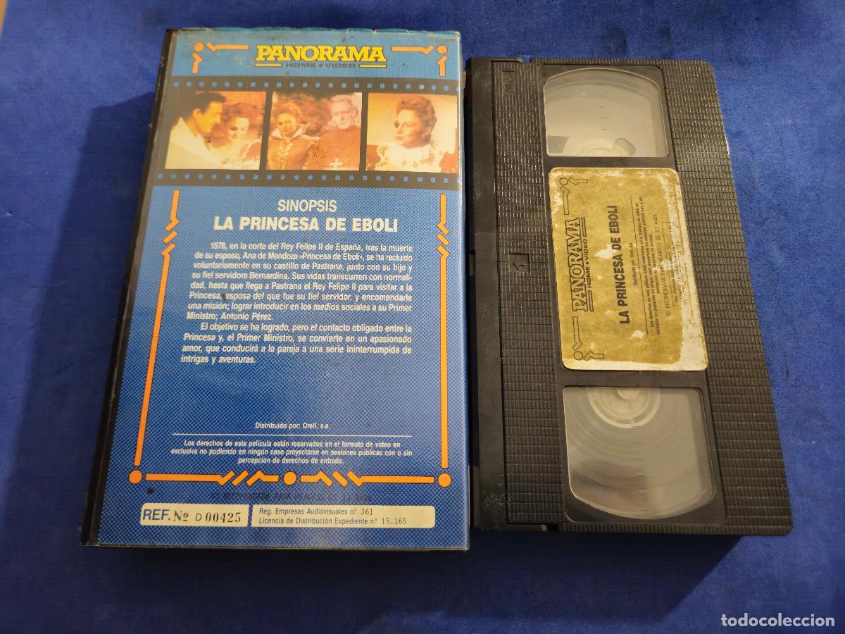 Cine: LA PRINCESA DE EBOLI VHS (SS5) - Foto 2