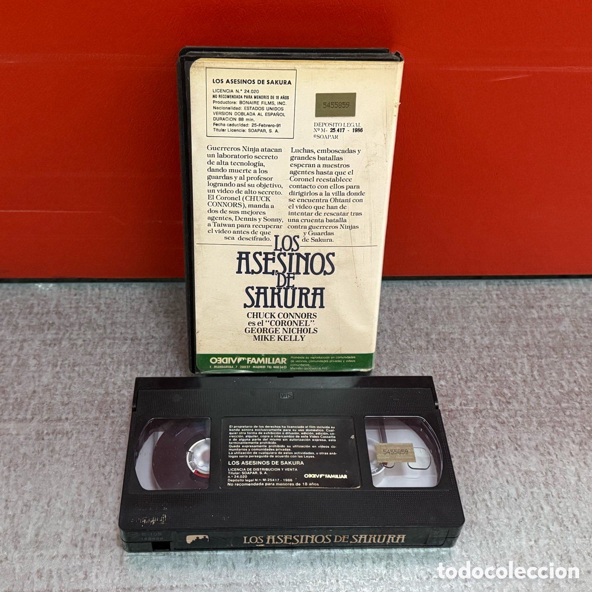 Cine: VHS Sakura Killers 1987 - Foto 5