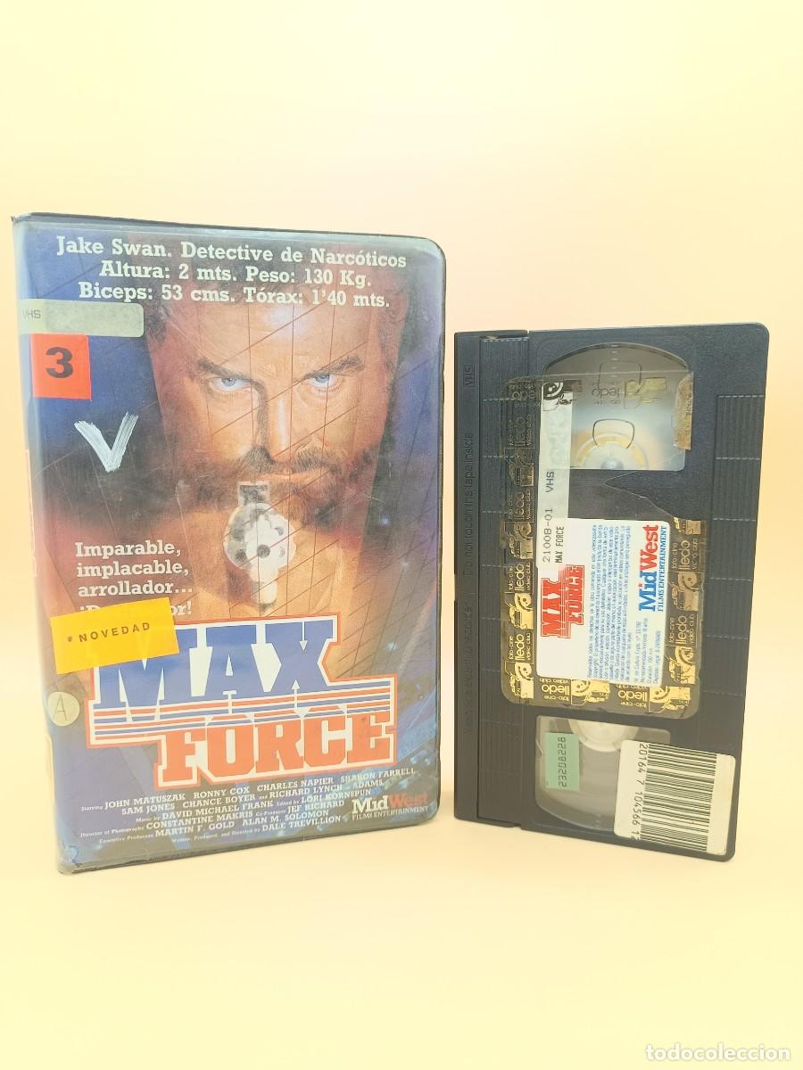Cine: VHS-MAX FORCE- VHS-PELICULA - Foto 1