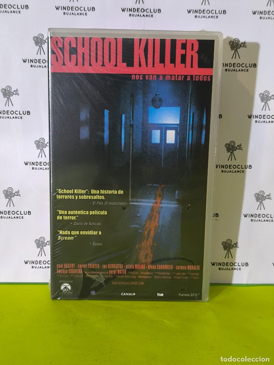 Cine: VHS SCHOOL KILLER (TERROR, PRECINTADA) - Foto 1