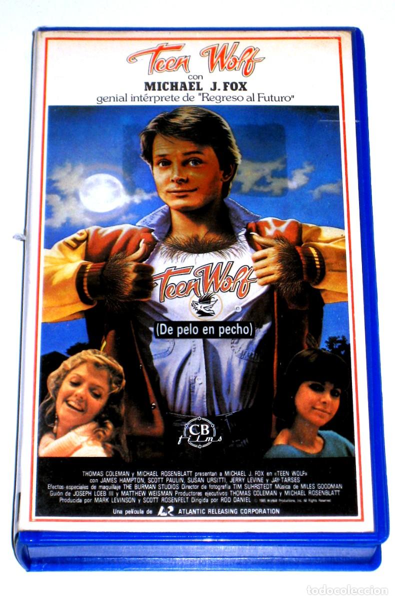 Kino: Teen Wolf (De Pelo En Pecho) (1985) - Rod Daniel Michael J. Fox James Hampton VHS 1&ordf; EDICION