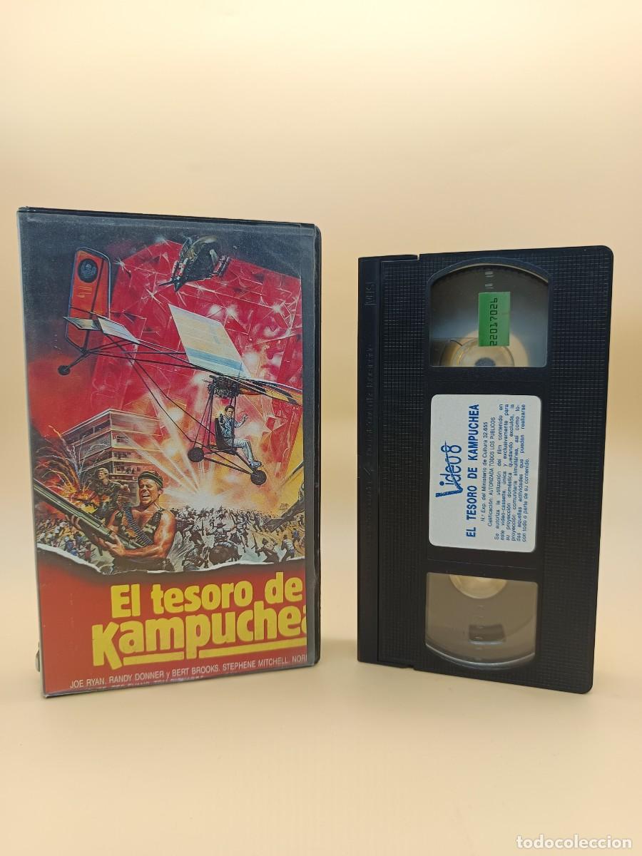 Cine: VHS-EL TESORO DE KAMPUCHEA - Foto 1