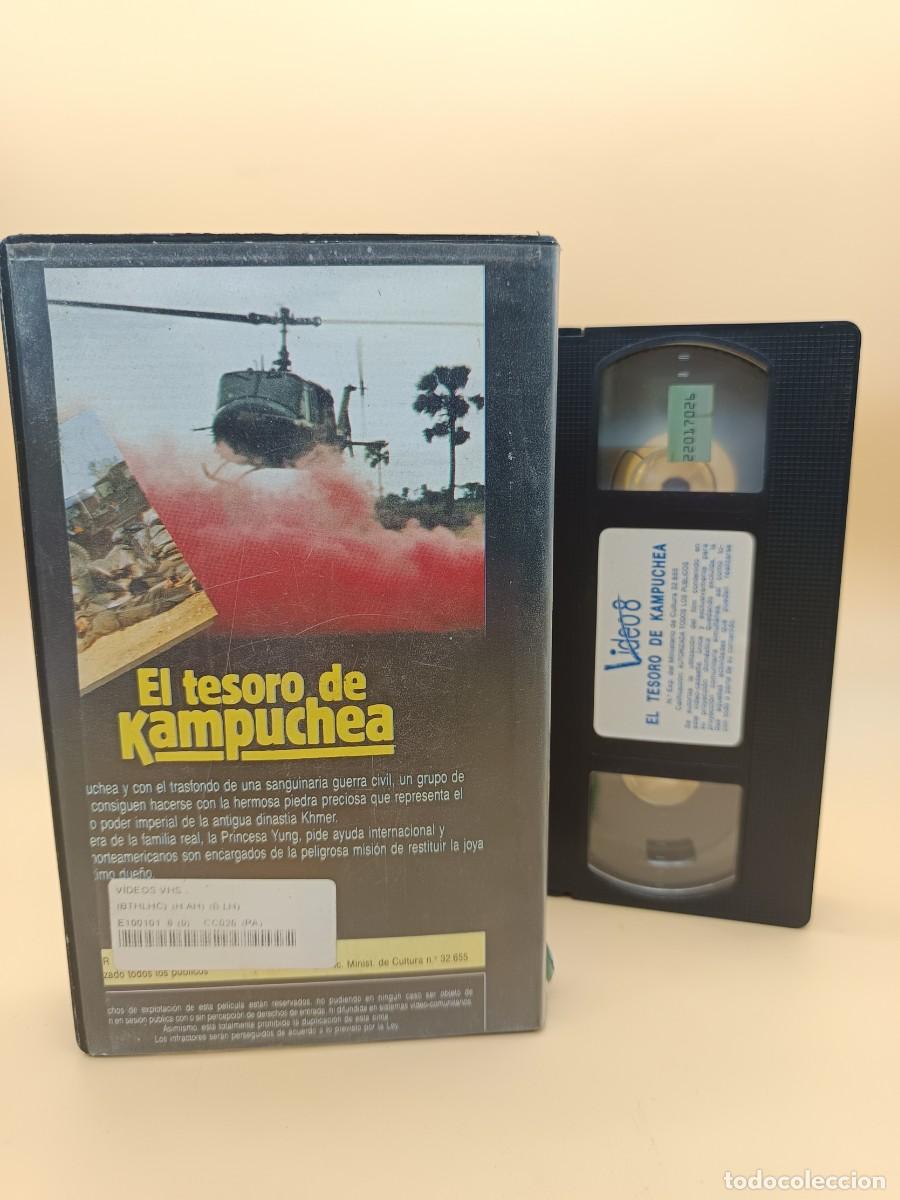 Cine: VHS-EL TESORO DE KAMPUCHEA - Foto 2