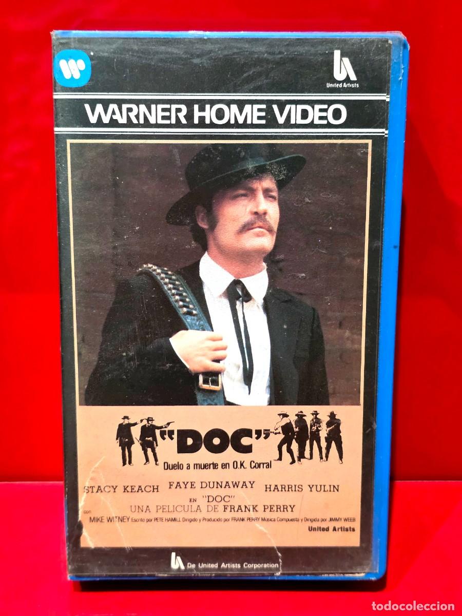 Cine: DOC DUELO A MUERTE EN OK CORRAL - Stacy Keach, Faye Dunaway - WESTERN - 1&ordm; EDIC