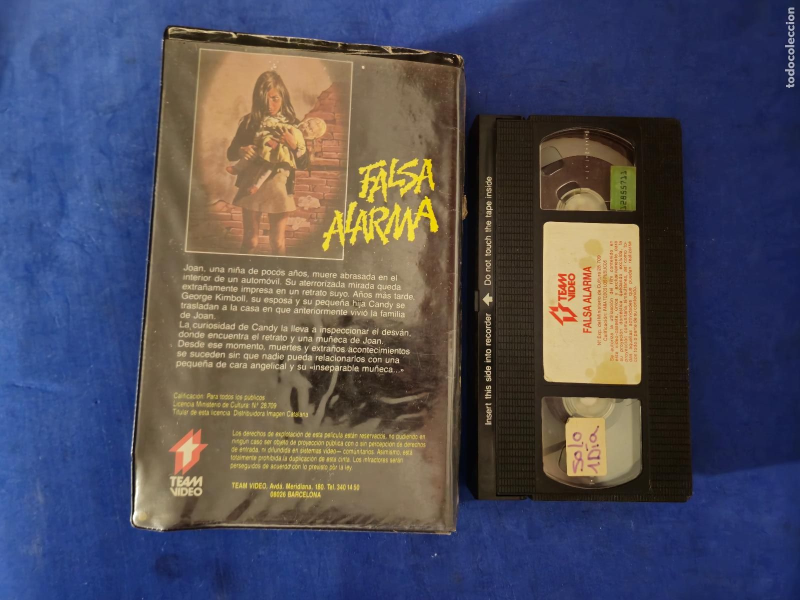 Cine: FALSA ALARMA VHS (CSY1) - Foto 2