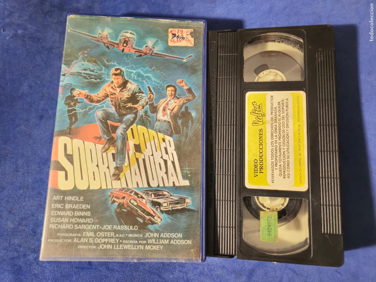 Cine: PODER SOBRENATURAL VHS (CSY6) - Foto 1