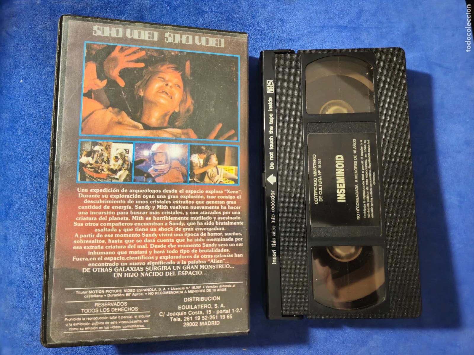 Cine: INSEMINOID VHS (CSY5) - Foto 2