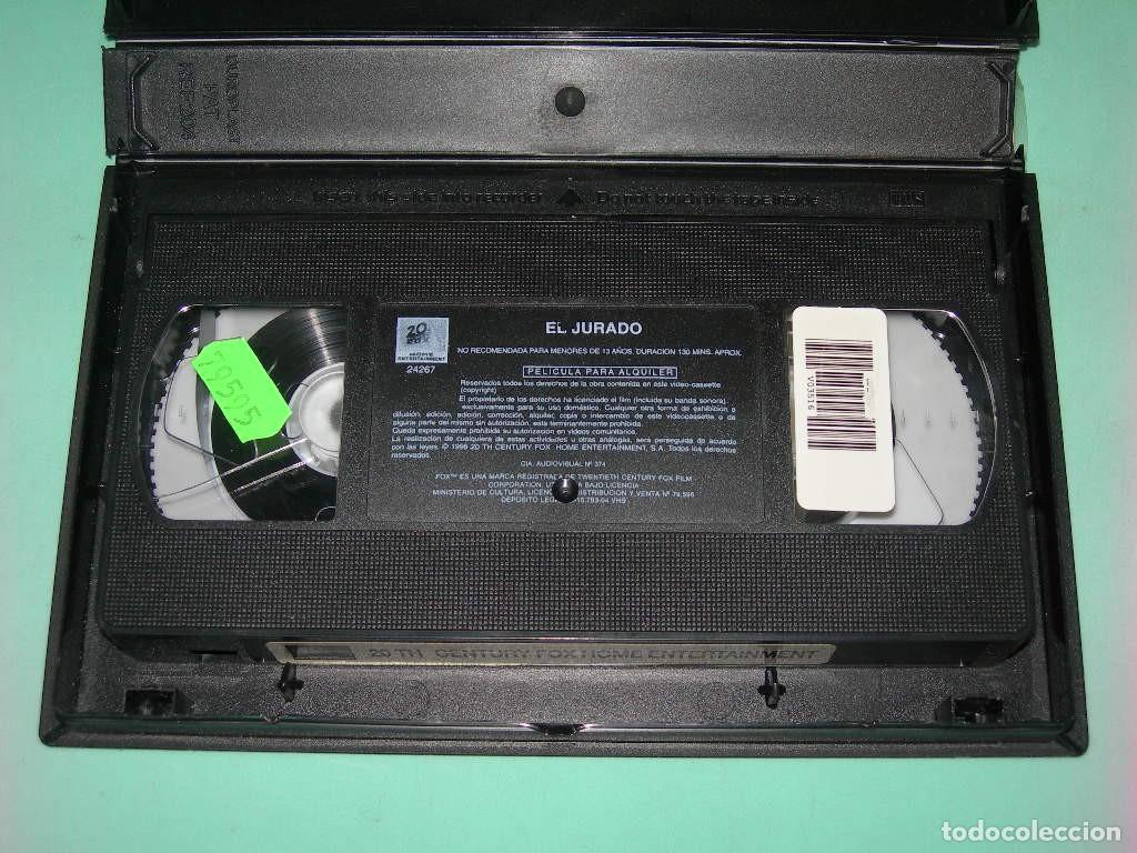 Cine: PEL&Iacute;CULA VHS EL JURADO - JOHN CUSACK - GENE HACKMAN - - Foto 5