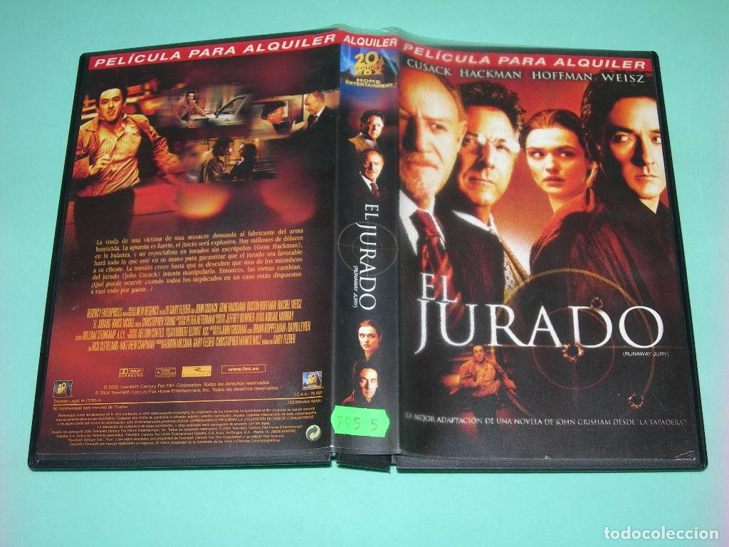 Cine: PEL&Iacute;CULA VHS EL JURADO - JOHN CUSACK - GENE HACKMAN - - Foto 7