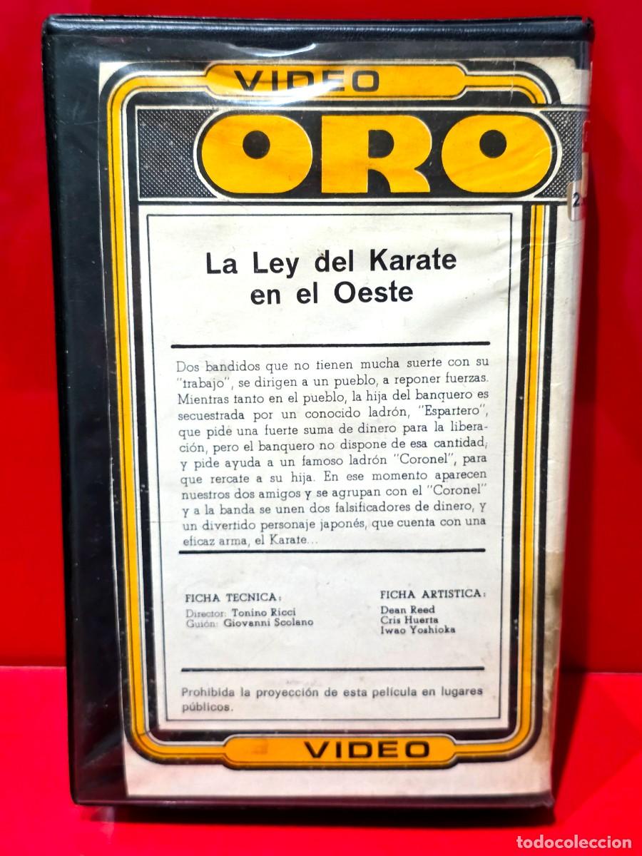 Cine: LEY DEL KARATE EN EL OESTE - OJO: VIDEO 2000 - Foto 2