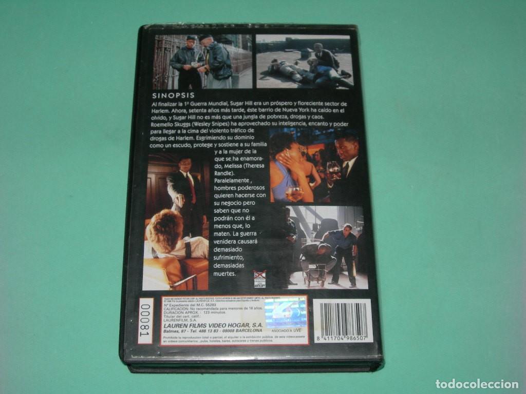 Cine: PEL&Iacute;CULA VHS SUGAR HILL - WESLEY SNIPES - MICHAEL WRIGHT - - Foto 2