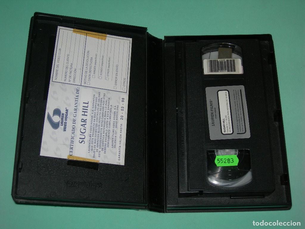 Cine: PEL&Iacute;CULA VHS SUGAR HILL - WESLEY SNIPES - MICHAEL WRIGHT - - Foto 4