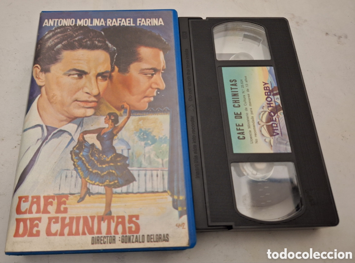 Cine: Cafe de Chinitas VHS Antonio Molina - Foto 1