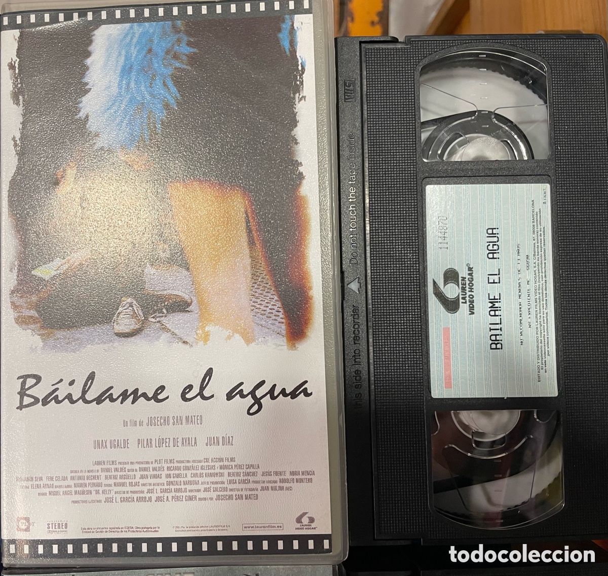 Cine: B&aacute;ilame el agua (Pelicula VHS)
