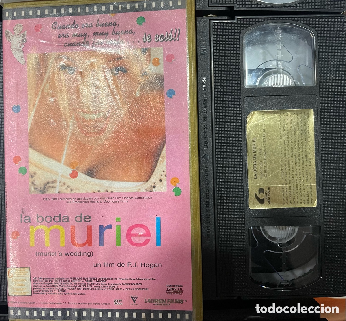 Cinema: la boda de muriel (Pel&iacute;cula VHS)
