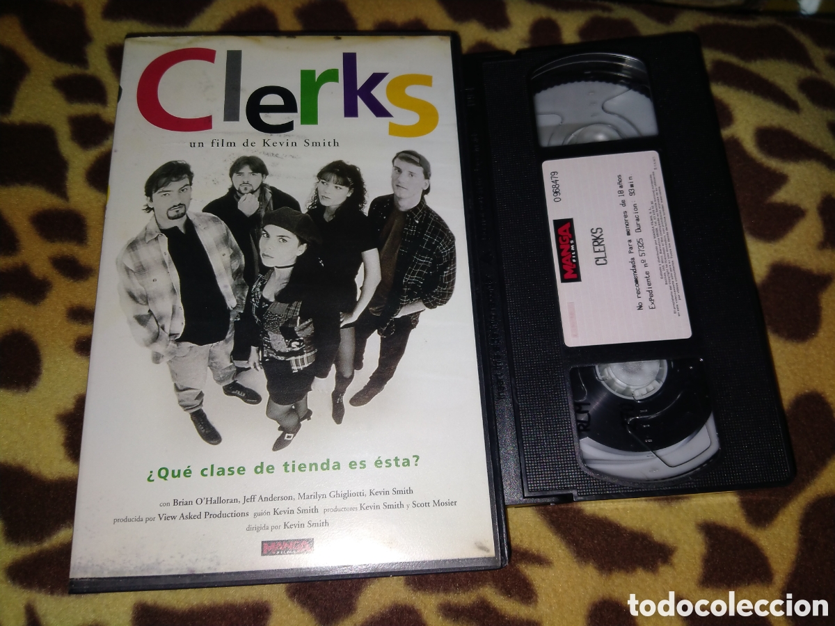 Cinema: VHS- Clerks- Caja grande