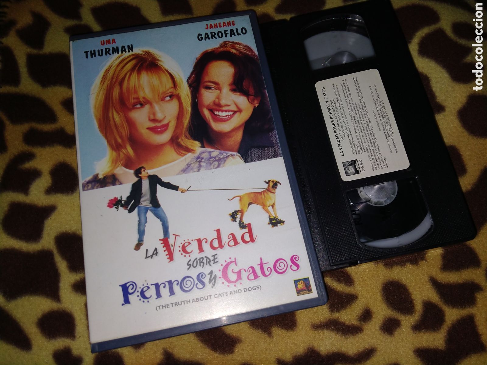 Cine: VHS- La verdad sobre perros y gatos- Caja grande R4
