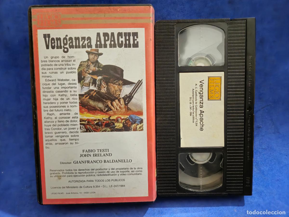 Cine: VENGANZA APACHE VHS (Y5) - Foto 2