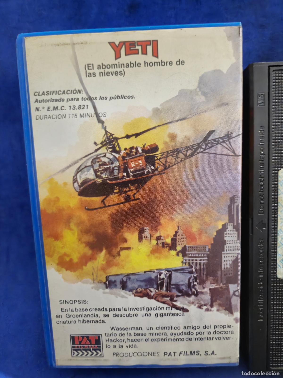 Cine: YETI VHS (E1A) EDICION VIDEOCLUB - Foto 2