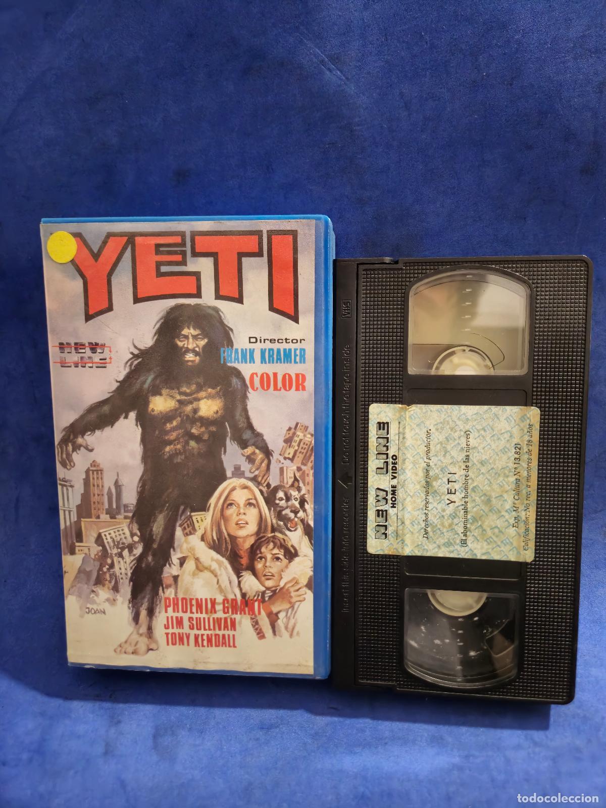 Cine: YETI VHS (E1A) EDICION VIDEOCLUB - Foto 1