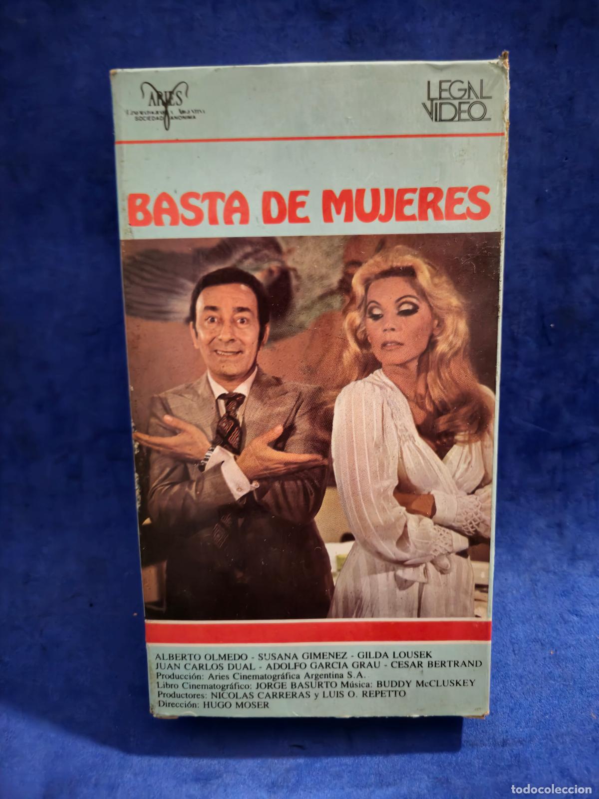 Cine: BASTA DE MUJERES VHS (E1A) - Foto 1