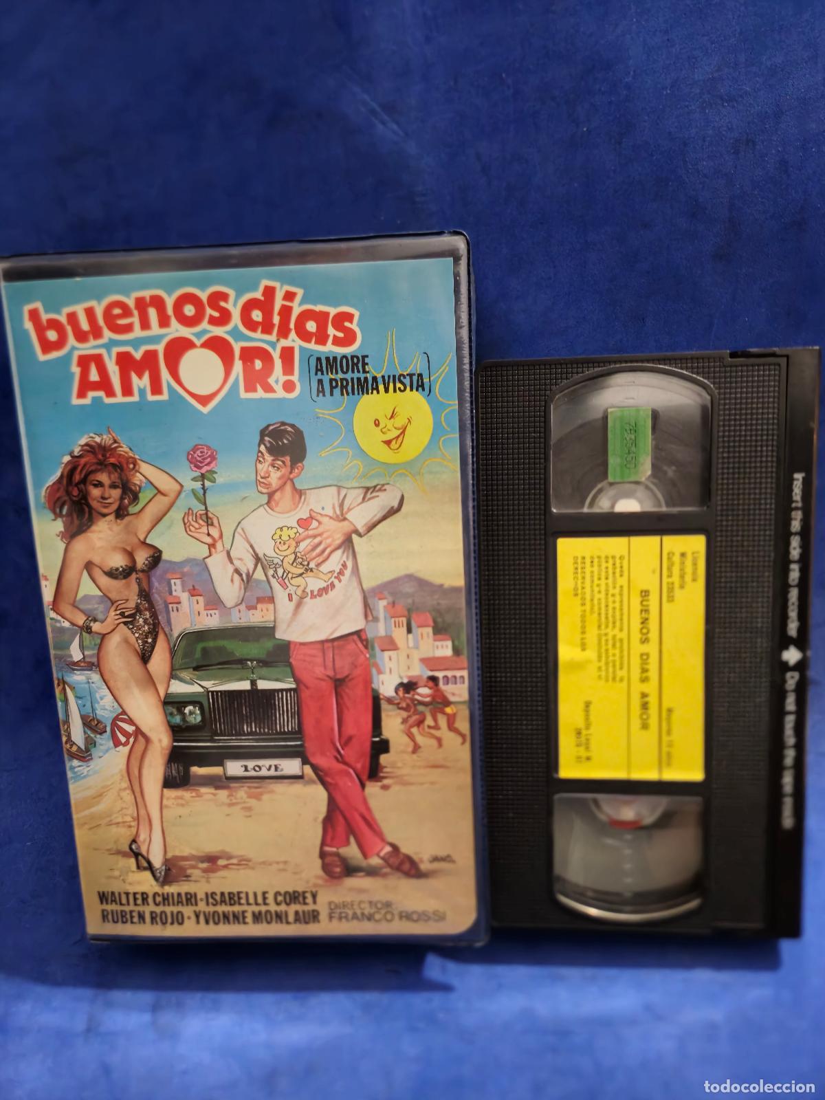 Cine: BUENOS D&Iacute;AS AMOR VHS (E1A) - Foto 1