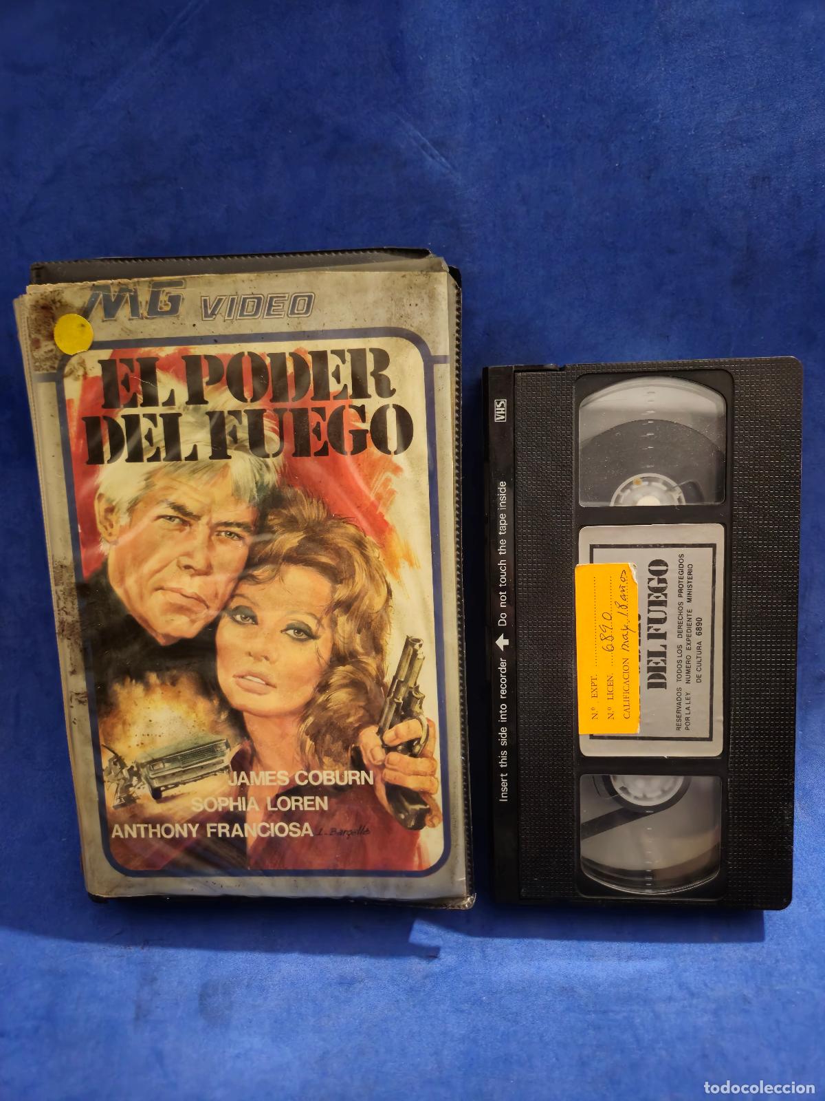 Cine: EL PODER DEL FUEGO VHS (E1A) - Foto 1