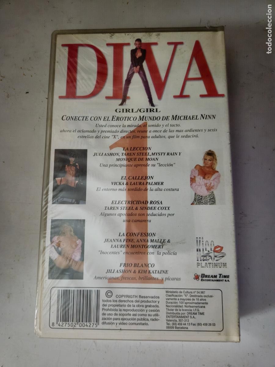 Cine: DIVA VOLUMEN 1 VHS (2A) - Foto 2