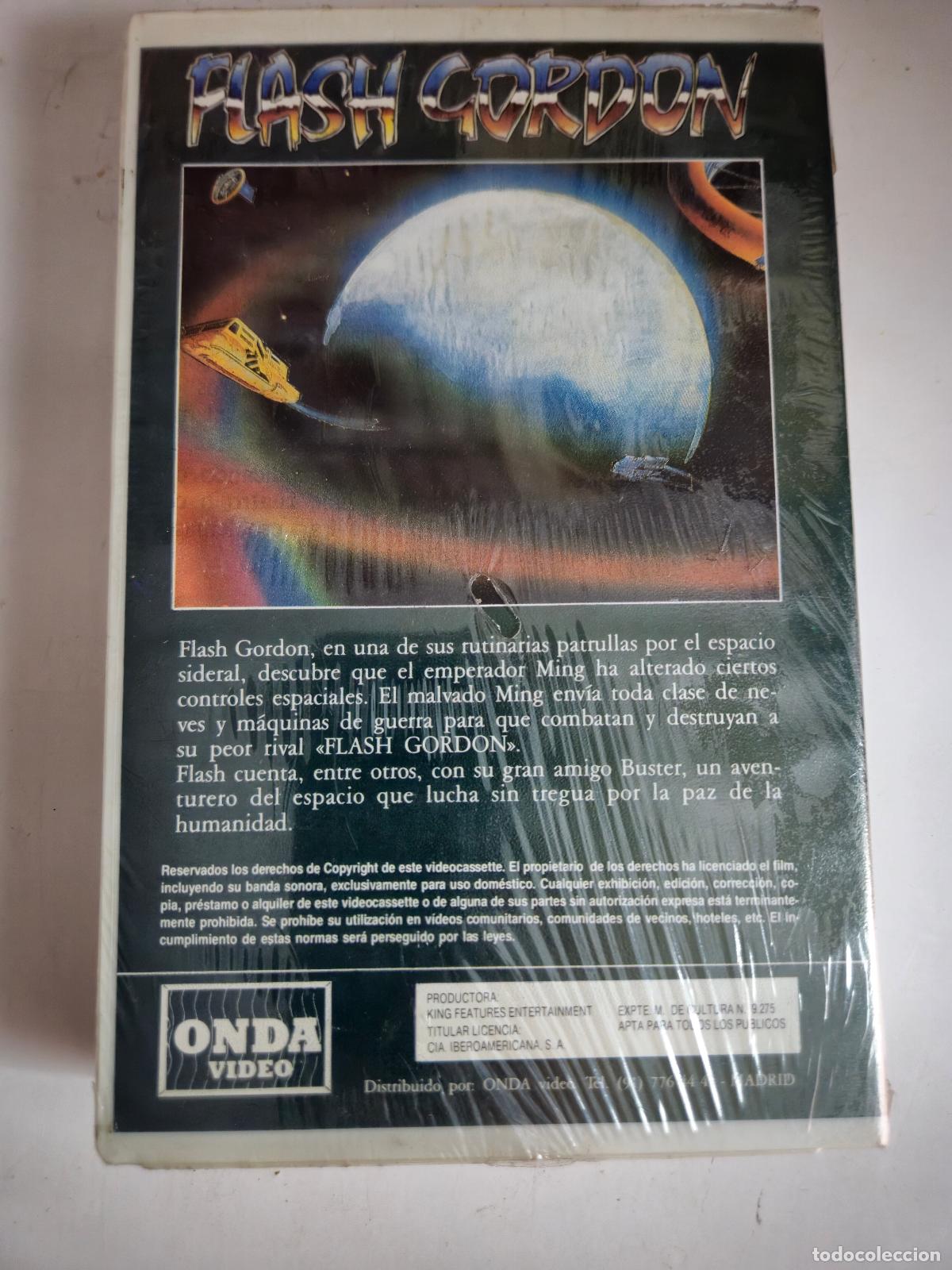Cine: FLASH GORDON VHS PRECINTADO (1A) - Foto 3