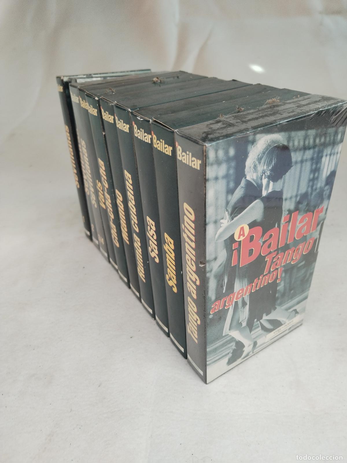 Cin&eacute;ma: coleccion bairlar, videos de baile 10 VHS - c186