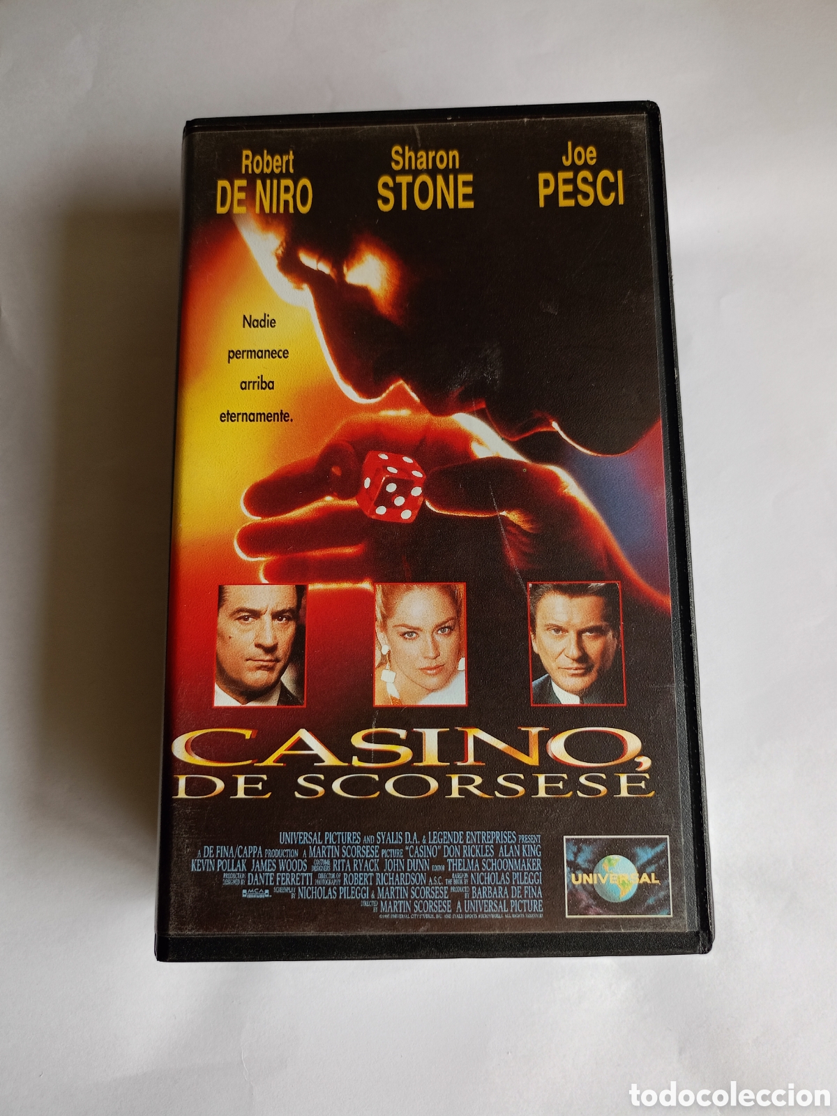 Cinema: CASINO, DE SCORSESE * ROBERT DE NIRO Y SHARON STONE * 2 VHS.